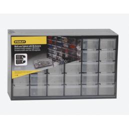 Stanley 014009R 11-Compartment Clear Organizer  Small parts organizer,  Compartment organizer, Tool box organization
