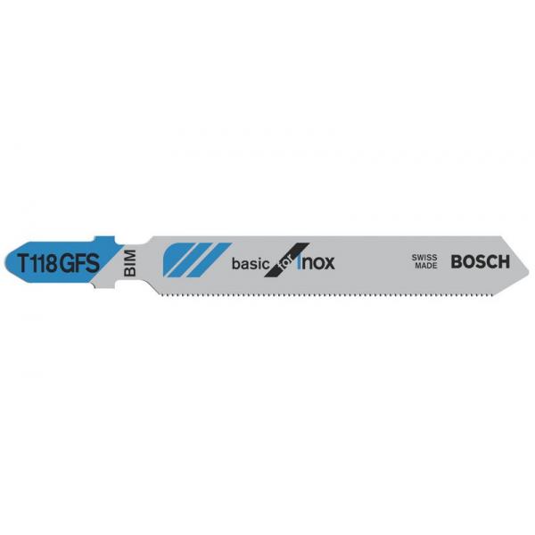 T 118 GFS Basic for Stainless Steel Jigsaw Blade - Bosch Professional