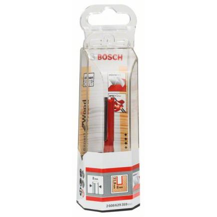 BOSCH 2608629358 Straight cutter Expert for Wood with 8mm shank