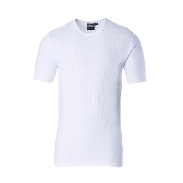 PORTWEST B120WHR Thermal short sleeve white t-shirt