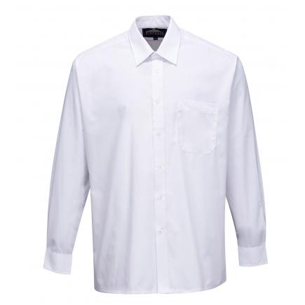 PORTWEST S103WHR140 - Classic long sleeves white shirt | Mister Worker™