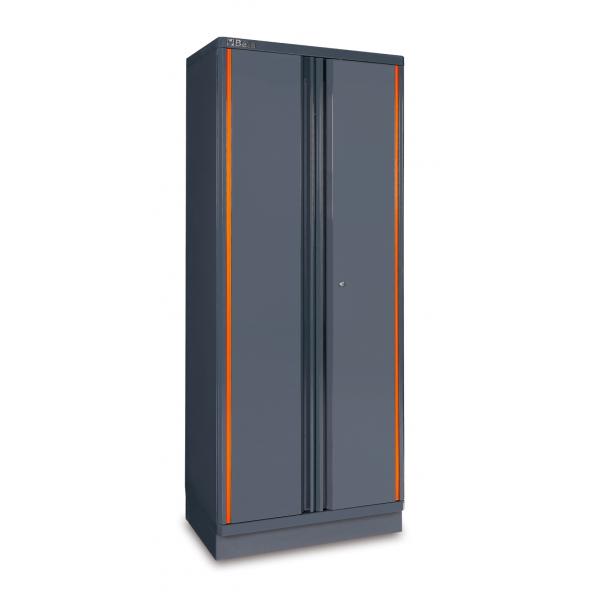 BETA Sheet metal two-door tool cabinet for workshop equipment combination RSC55 - 1