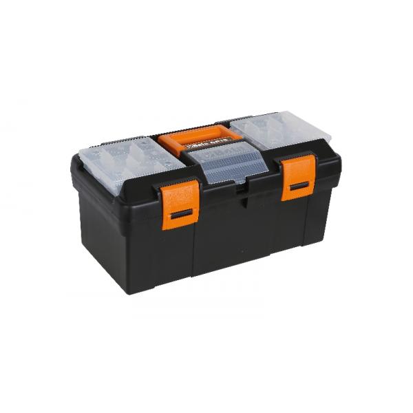 BETA 021150201 - CP15 - Plastic tool box empty with removable tote-tray and  tool trays