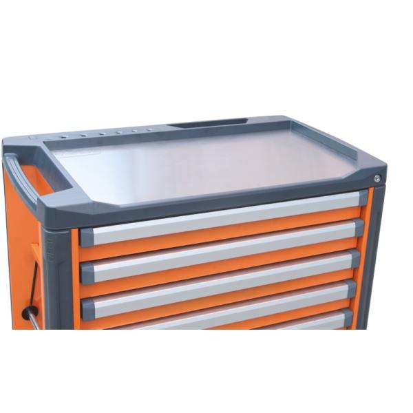 BETA Stainless steel worktop for mobile roller cab C37 - 1