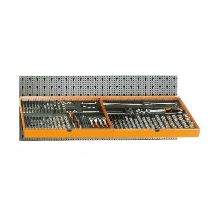 BETA Assortment of 329 tools with hooks without panel - 1