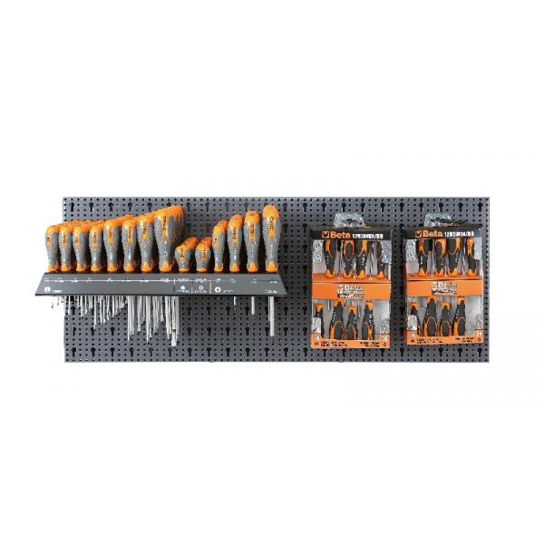 BETA Assortment of 114 tools with hooks without panel - 1