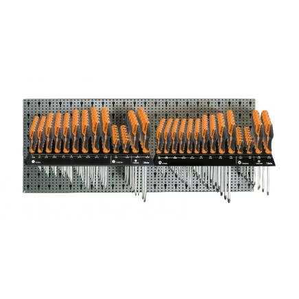 BETA Assortment of 155 tools with hooks without panel - 1