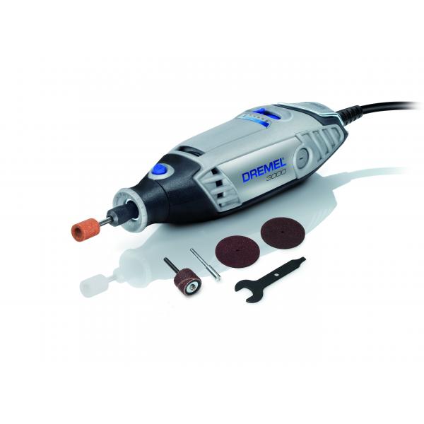 DREMEL Amoladora eléctrica de precisión multifunción con 5 accesorios Dremel  3000 (3000-5)