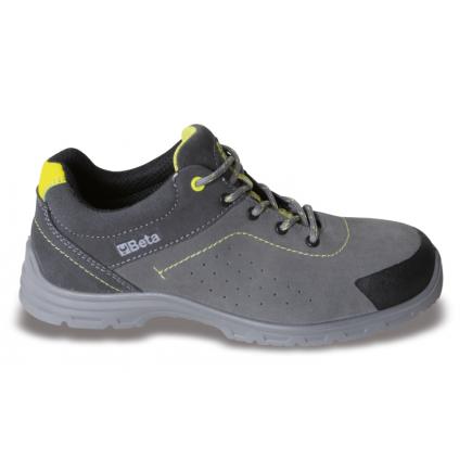 BETA Suede shoe, perforated, with anti-abrasion insert in toe cap area, S1P SRC - 1
