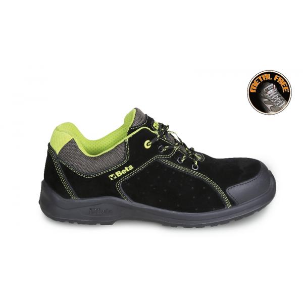 BETA Suede shoe, perforated, with anti-abrasion reinforcement in toe cap area, S1P SRC - 1