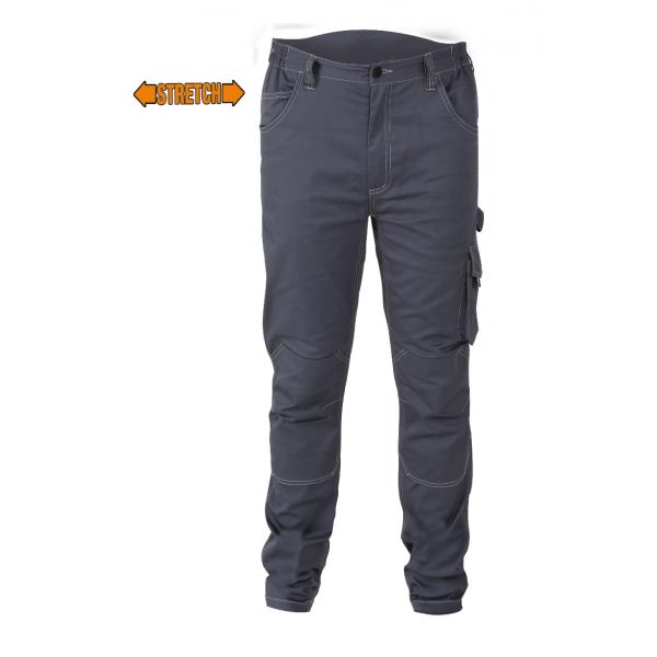 BETA Slim fit stretch work trousers, grey - 1