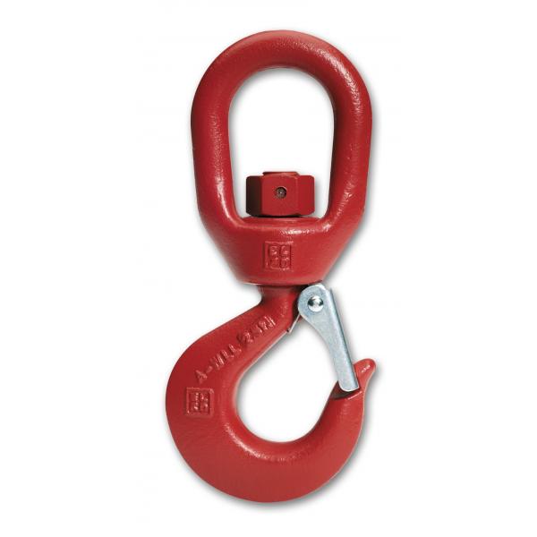 BETA Swivel lifting hooks (not under load) carbon steel, painted - 1