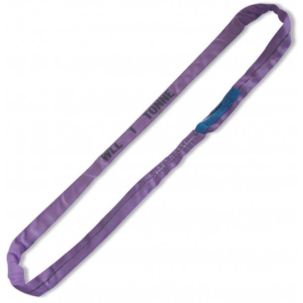 BETA Lifting round slings, purple 1t high-tenacity polyester (PES) belt - 1
