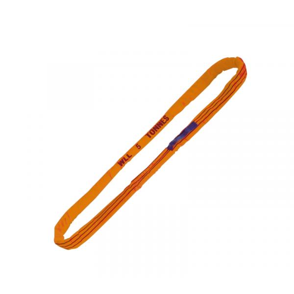 BETA Lifting round slings, orange, 10t-50t, high-tenacity polyester (PES) belt - 1