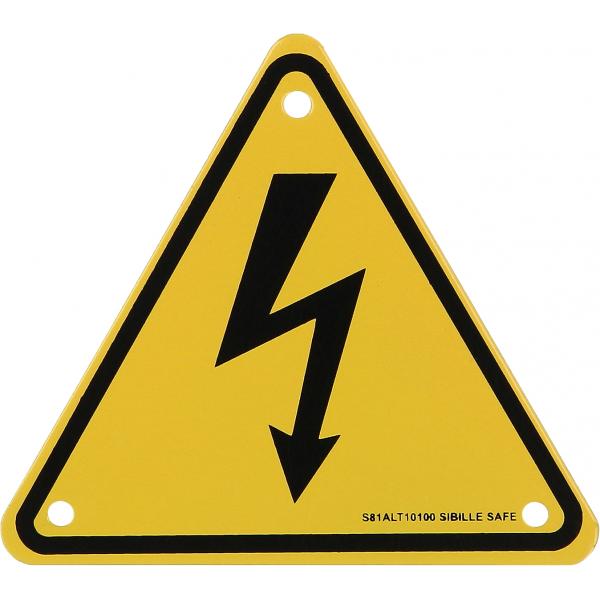 KS TOOLS Warning sign hybrid arc flash, aluminium - 1