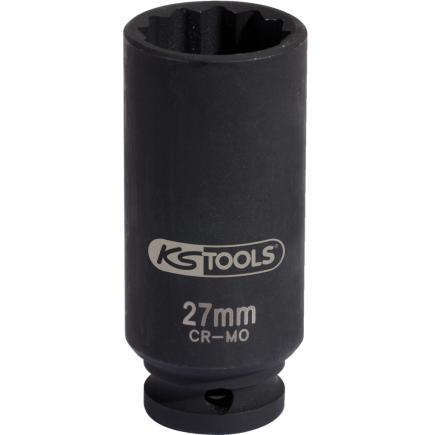 KS TOOLS Special drive shaft impact socket, 1/2" - 1