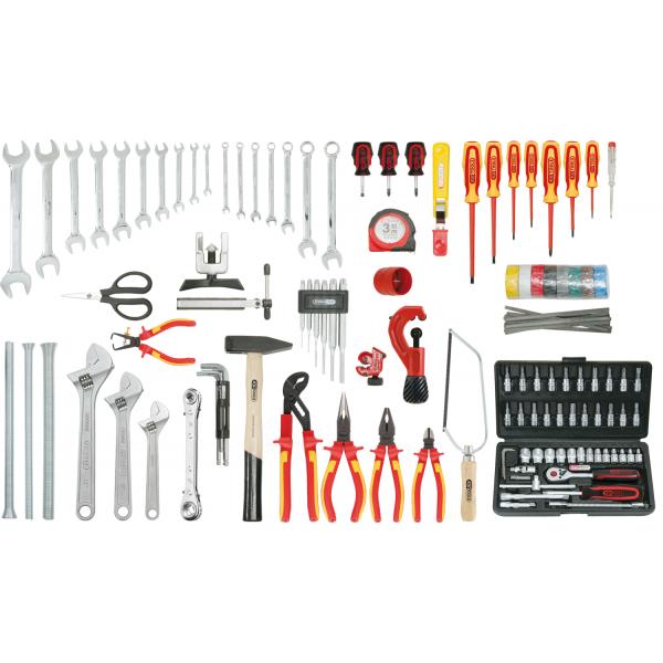 KS TOOLS 116.0175 Sanitary tool kit (129 pcs)