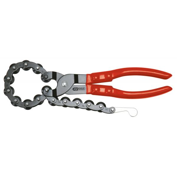 KS TOOLS 150.1505 Exhaust chain pipe cutter for stainless steel pipes, ø  19-83mm