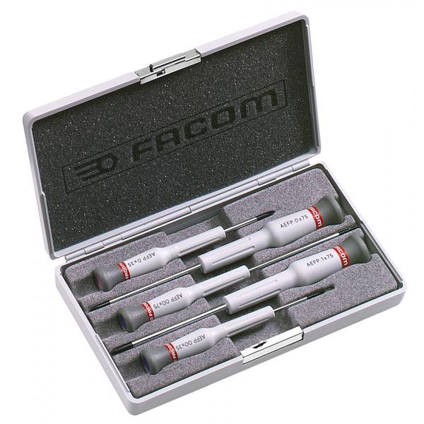 FACOM Micro-Tech® 5-piece screwdriver set Phillips® - 1