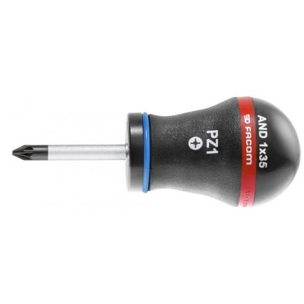 FACOM PROTWIST® screwdrivers for Pozidriv® screws - short blades - 1