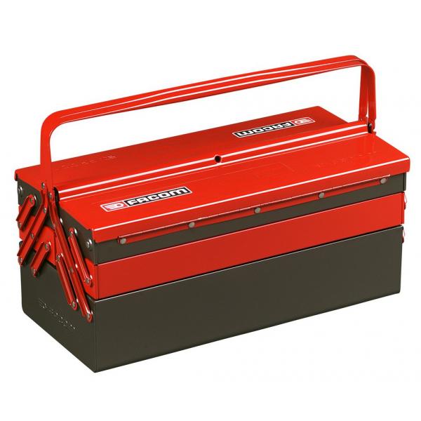 FACOM 5-tray metal tool box - 1