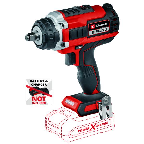 EINHELL IMPAXXO 18/400 - 18V Cordless Impact Wrench (without battery)