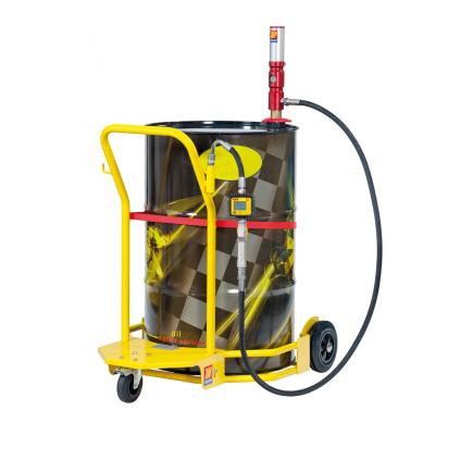 MECLUBE Wheeled oil set suitable for barrels of 180–220 l Mod.501 ratio 1:1 Delivery capacity 35 l/min - 1