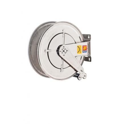 Meclube 070 2505 400 Stainless Steel Hose Reel Aisi 304 Fixed For Water 150 C 0 400 Bar Mod Fx 555 Without Hose Inlet Outlet M1 2 G M1 2 G Mister Worker