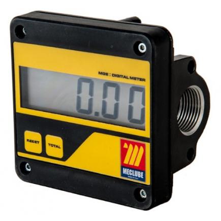 MECLUBE 092-5130-000 Digital flow meter with gears MGE-110 min-max flow  rate 5-110 l/min