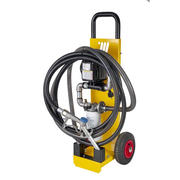 MECLUBE 090-6021-230 - Wheeled filter group for oil/diesel “EcoFilter 30  lt 230V