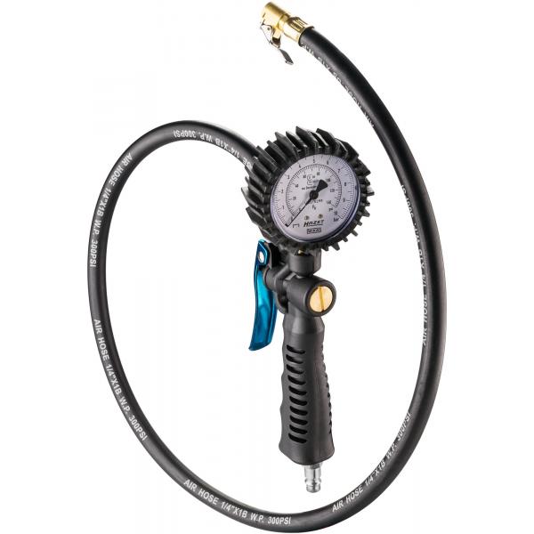 HAZET 9041-3 Tyre inflator with extra long hose