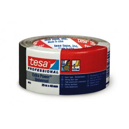 brandstof pastel Redding TESA 04612-00001-00 - 04612N - Extra Power® Universal American Duct Tape -  Black | Mister Worker™