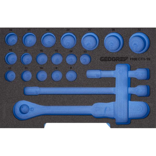 GEDORE 1151-1450-2 - Panel para herramientas con surtido - Gedore