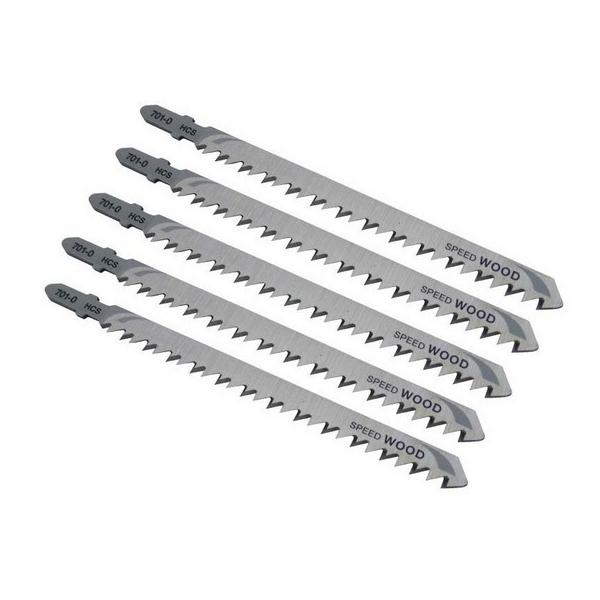 5 pcs Jigsaw Blades Cutting Tool Fits Wood Sheet Panels Extra Long 6" T344D 