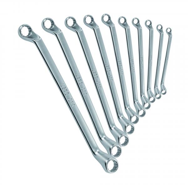 USAG 283 SE10 Double curved polygonal wrench set (10 pcs