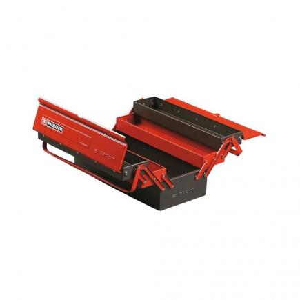 FACOM BT.11GPB Metal toolbox with 5 tray (empty)