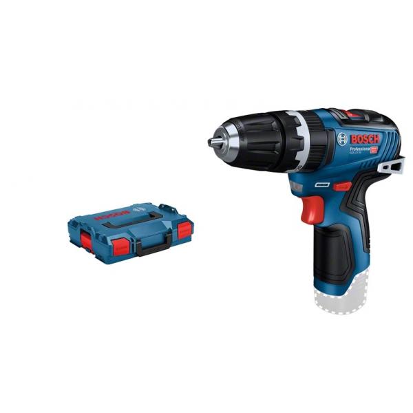 BOSCH 06019H3003 - GSR 12V-35 FC - 12V Cordless drill driver in case with  spindle and accessories without battery, 0 - 460 / 0 - 1.750 rpm, Ø screws