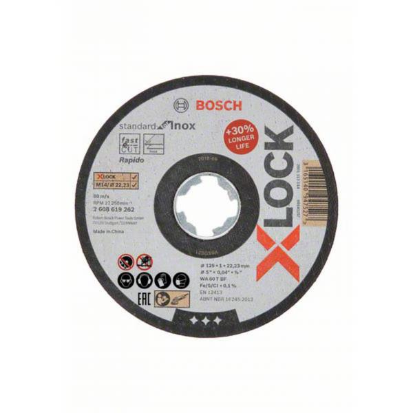 BOSCH Cutting wheel X-LOCK "Standard for Inox" - 1