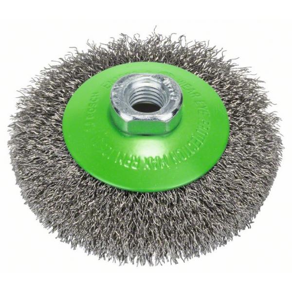 BOSCH Stainless steel corrugated conical brush - 1
