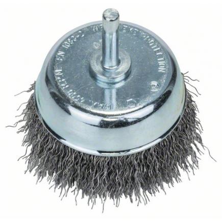BOSCH Wire cup brushes for drills with crimped wire ø70mm - 1
