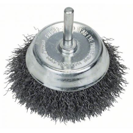 BOSCH Wire cup brush with steel crimped wire - 1