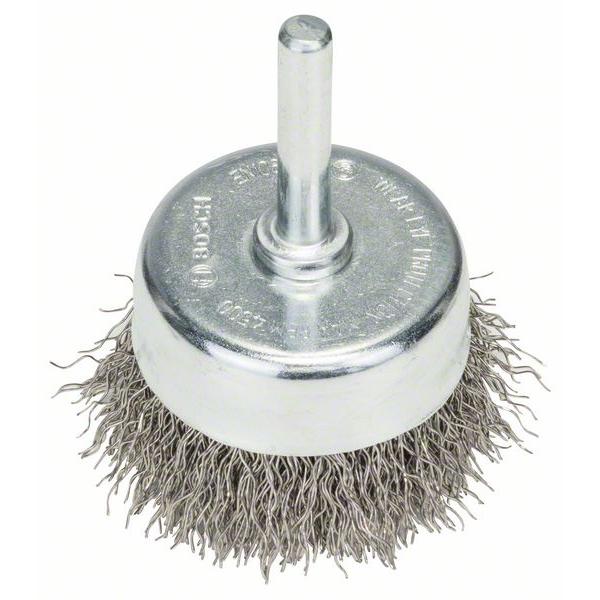 BOSCH Cup brush crimped 50x0.3mm stainless - 1