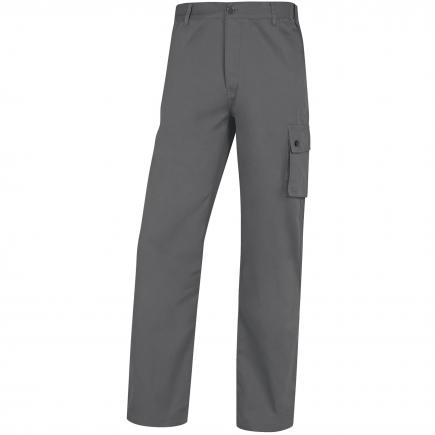 DELTA PLUS PALIGPA_G Palaos grey working trousers in cotton | Mister ...