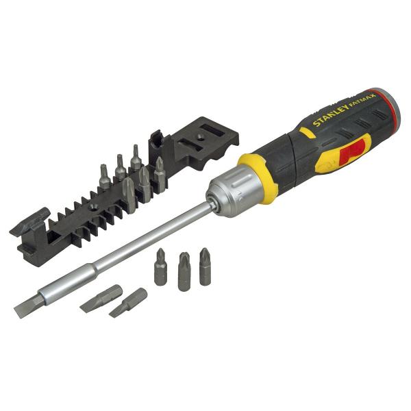 STANLEY® Ratcheting Screwdriver Pistol Grip Kit Set of 25 pc.