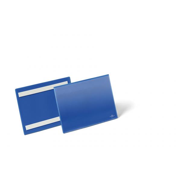 DURABLE 1795 Sobres con tiras adhesivas tamaño A5 horizontales, azul  (paquete mùltiple)