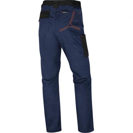 Pantalones de trabajo, Azul marino, Algodón, elastano, poliéster