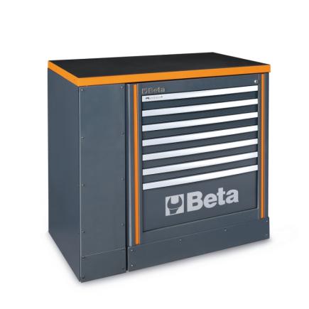 BETA Etabli 1m pour combinaison d'équipement d'atelier avec module fixe C55M7 - 1