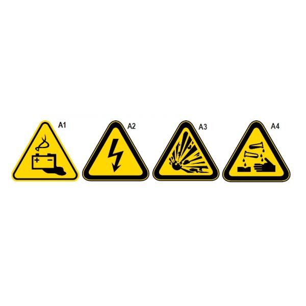 BETA Panneaux d’avertissement en aluminium - 1
