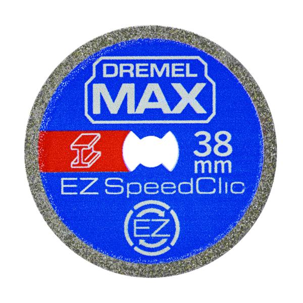 DREMEL 2615S456DM S456DM - Disque à tronçonner premium pour métal EZ  SpeedClic