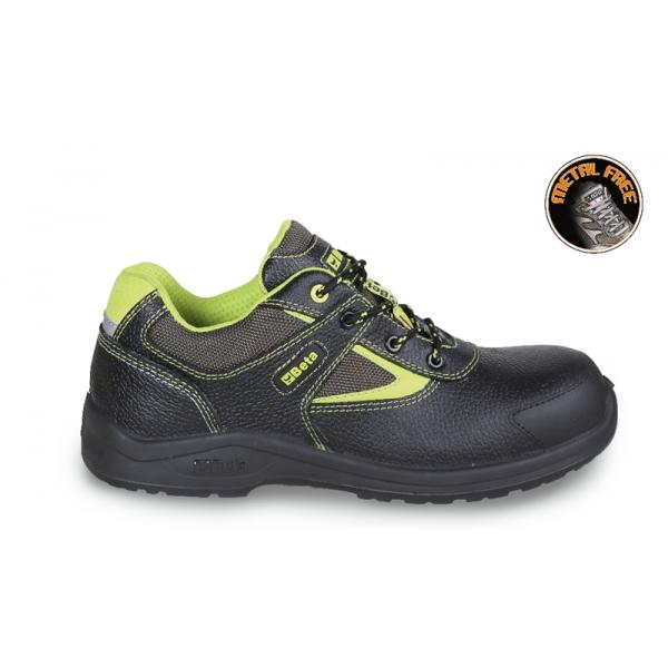 BETA Chaussure basse en cuir pigmenté hydrofuge avec inserts en nylon et couvre-embout anti-abrasion, S3 SRC - 1
